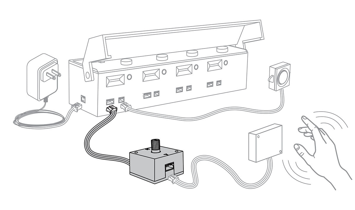 Woodland Scenics JS6961 Just Plug Trigger Delay, detail view