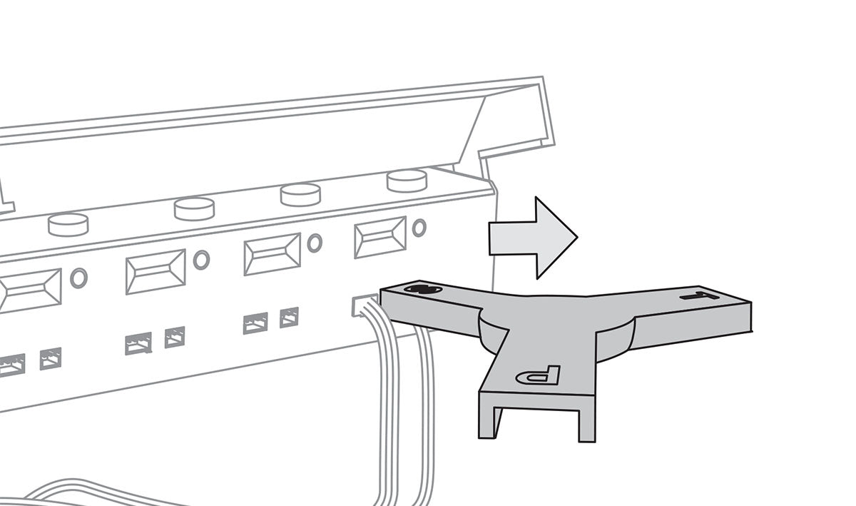 Woodland Scenics JS6983 Just Plug 3-in-1 Plug Puller, in use