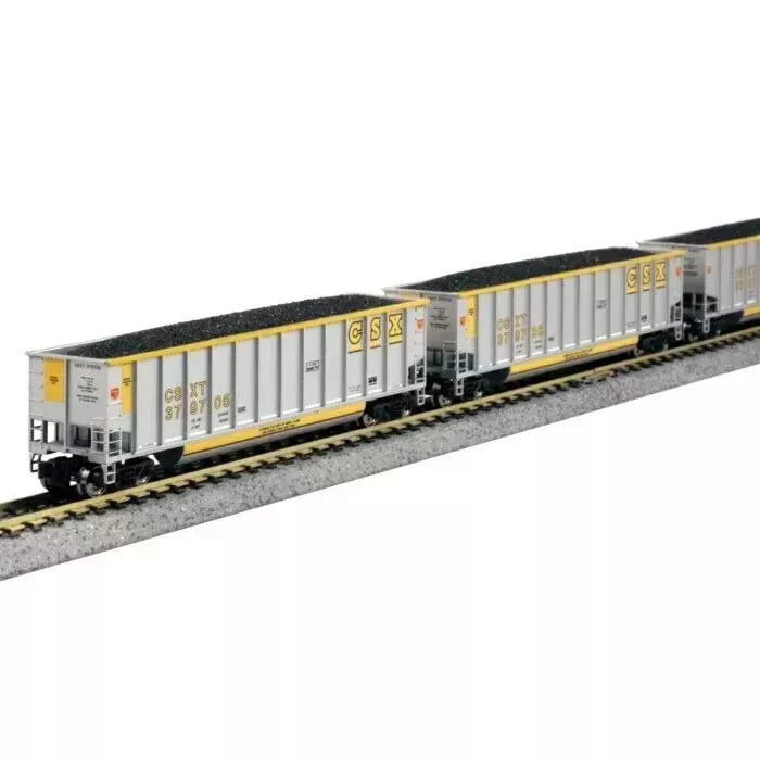 Kato 106-4632 CSX BETHGON COALPORTER 8 CAR SET N Scale