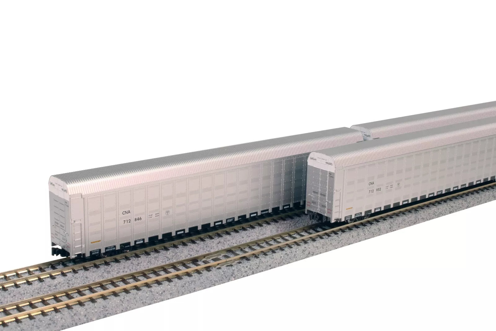 Kato 106-5509 N Canadian National Aluminum Autorack (Set of 4