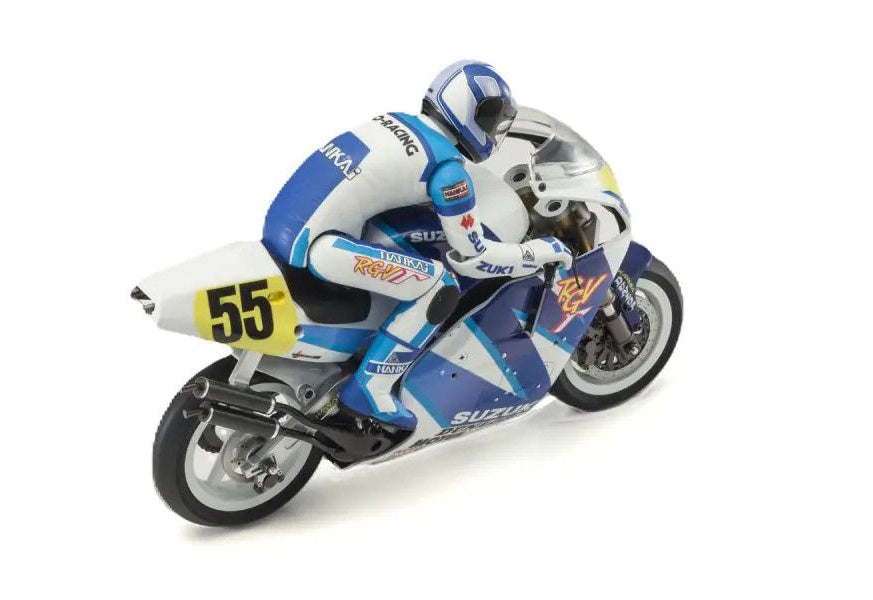 Kyosho 34935T1 1/8 RC BIKE SUZUKI RGV Motorcycle 1992 HOR Hang On Rider KIT