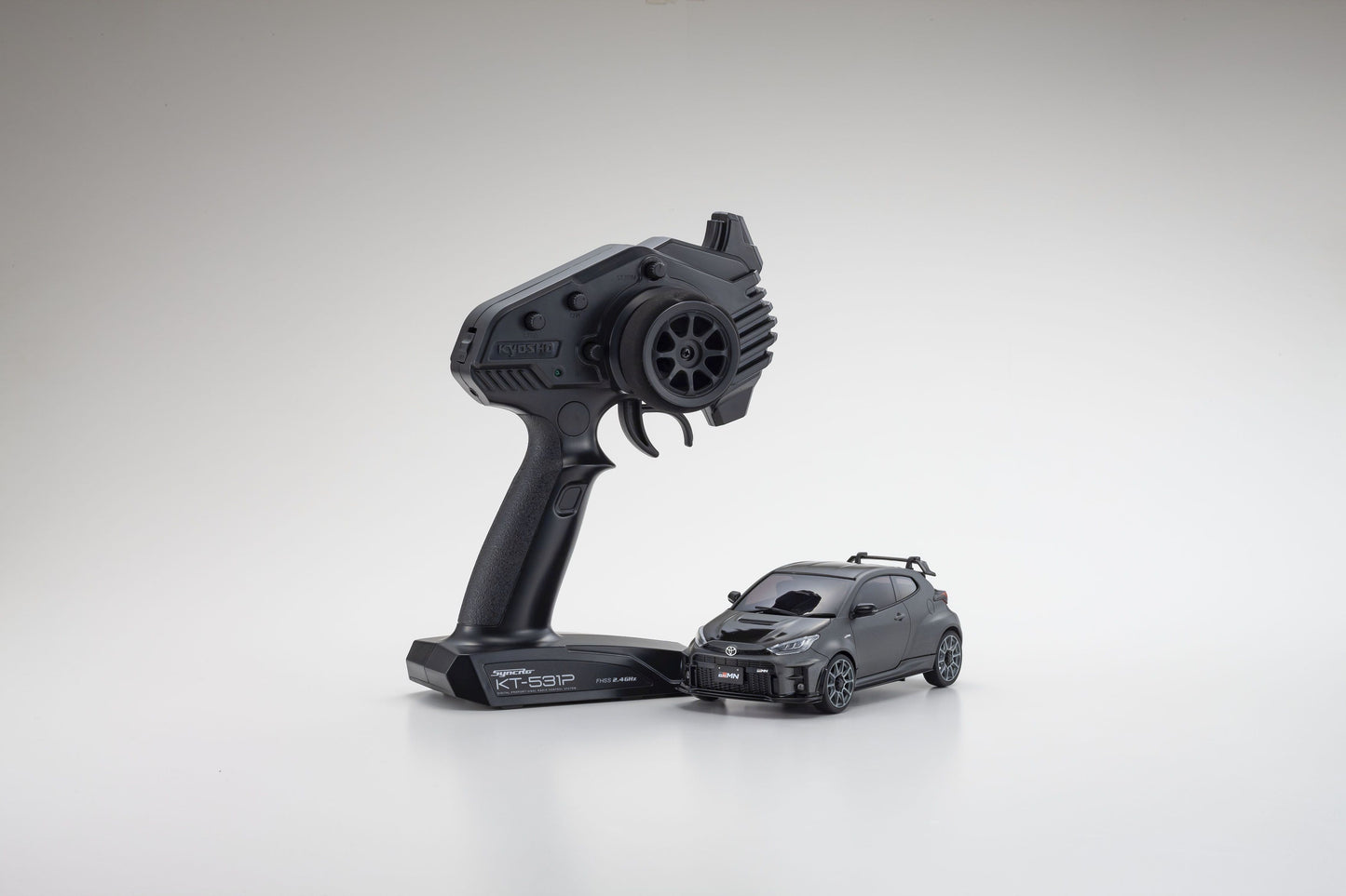 Kyosho Mini-Z AWD MA-020 Readyset Toyota GRMN Yaris Circuit Gun Metallic