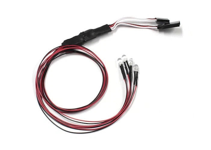 Kyosho 97054-4C LED Light Unit (5mm/4 Bulbs/L=400/Clear)