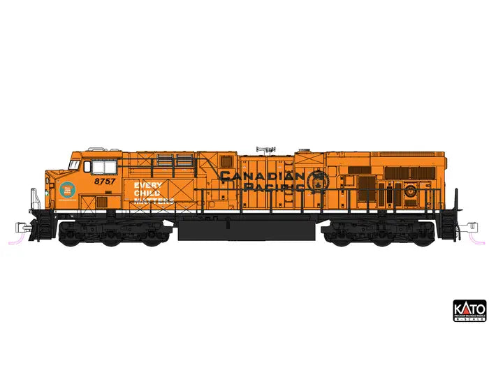 Kato 176-8960 N GE ES44AC Canadian Pacific (Every Child Matters) Locomotive