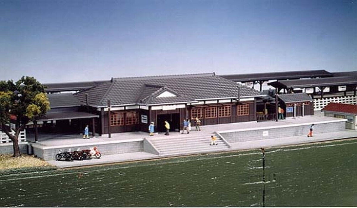 Kato 23-220 N Scale Rural Station Set (Ideal addition to 23-130) UniTrack.