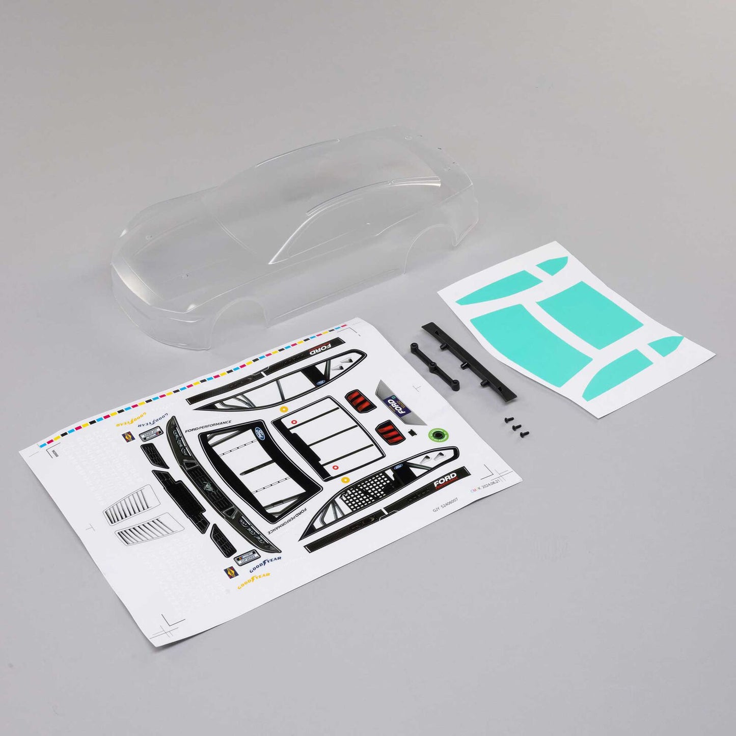 Losi LOS-1917 Ford Clear Body NASCAR