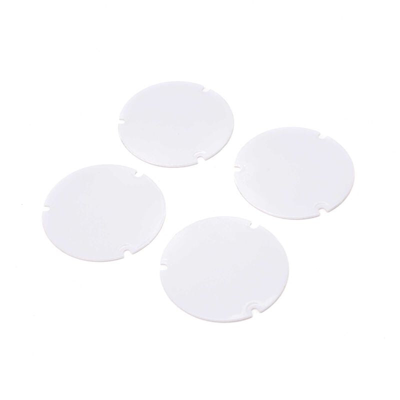 Losi LOS-2888 Wheel Cover Set, White: 22S Sprint