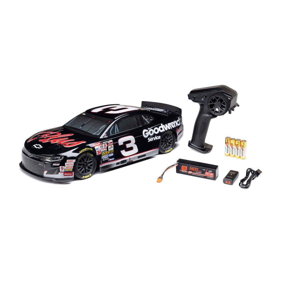 Losi F1122508 Dale Earnhardt Chevy Camaro Goodwrench 3 NASCAR RC Racecar 1/12