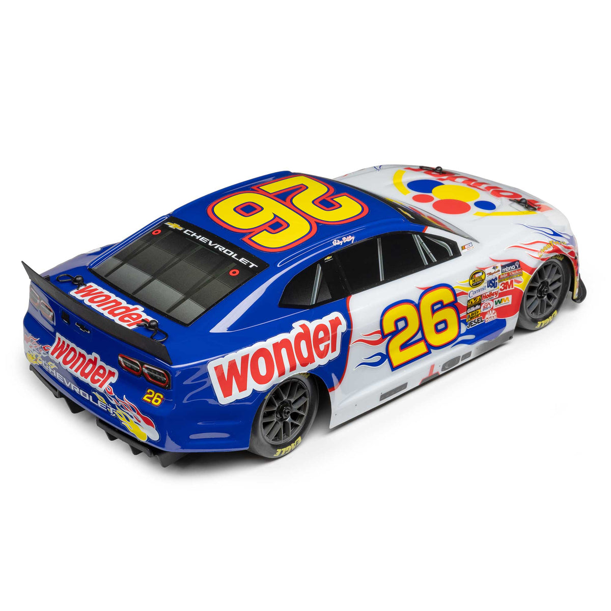 Losi LOSF1122626 1/12 NASCAR Ricky Bobby No. 26 Wonder Bread Chevrolet RTR