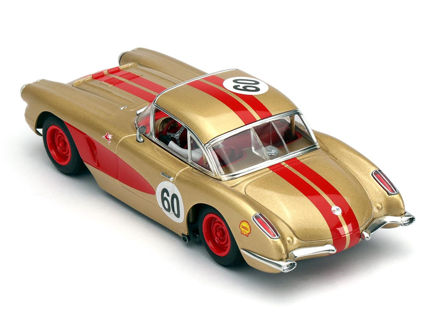 MR Slotcar Chevy Corvette C1 RAC Trophy Race 2010 1/32 Slot Car MR1503