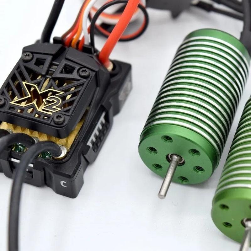 Castle Creations 010-0169-01 Mamba Micro X2/16.8V WP ESC w/ 0808-4100KV MOTOR - PowerHobby