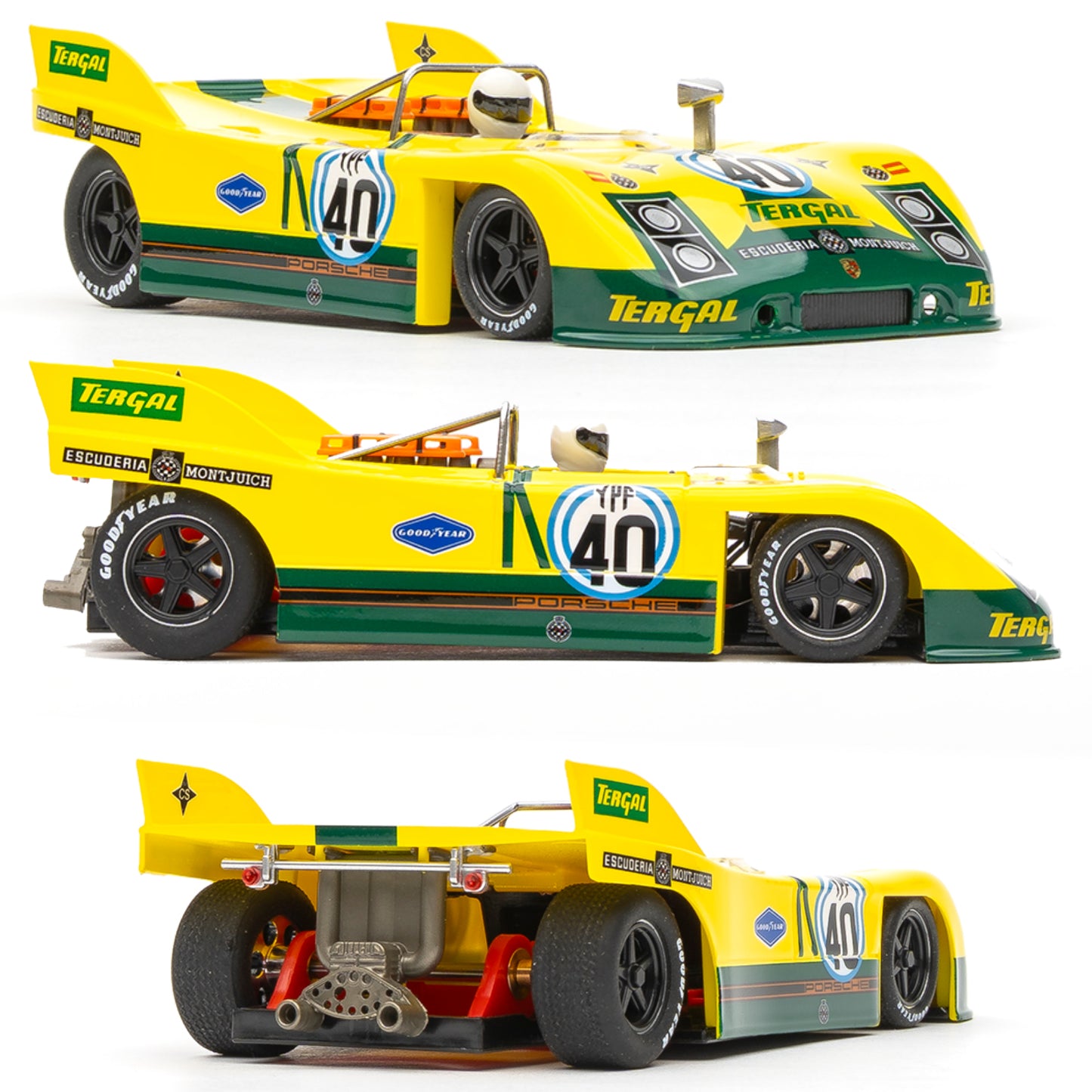 NSR Porsche 908/3 #40 Buenos Aires 1972 1/32 Slot Car NSR0554 0554