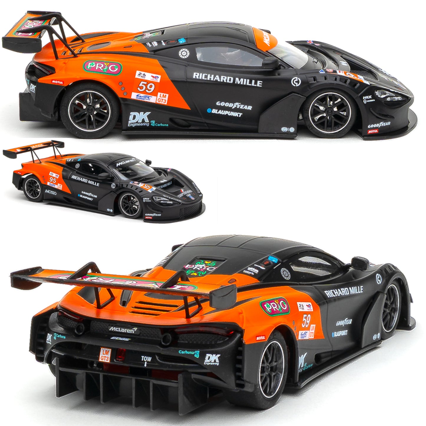 NSR McLaren 720S GT3 #59 Le Mans 24H 1/32 Slot Car 0607SW Sidewinder
