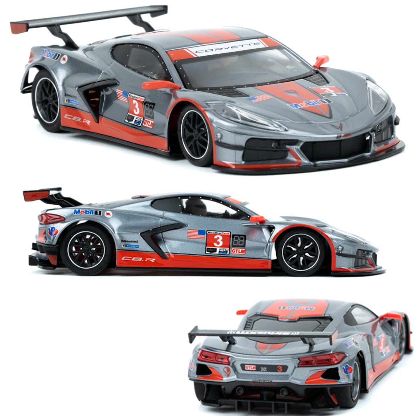 NSR Chevy Corvette C8R GTLM Sebring 12h 2021 Anglewinder 1/32 Slot Car 0622.