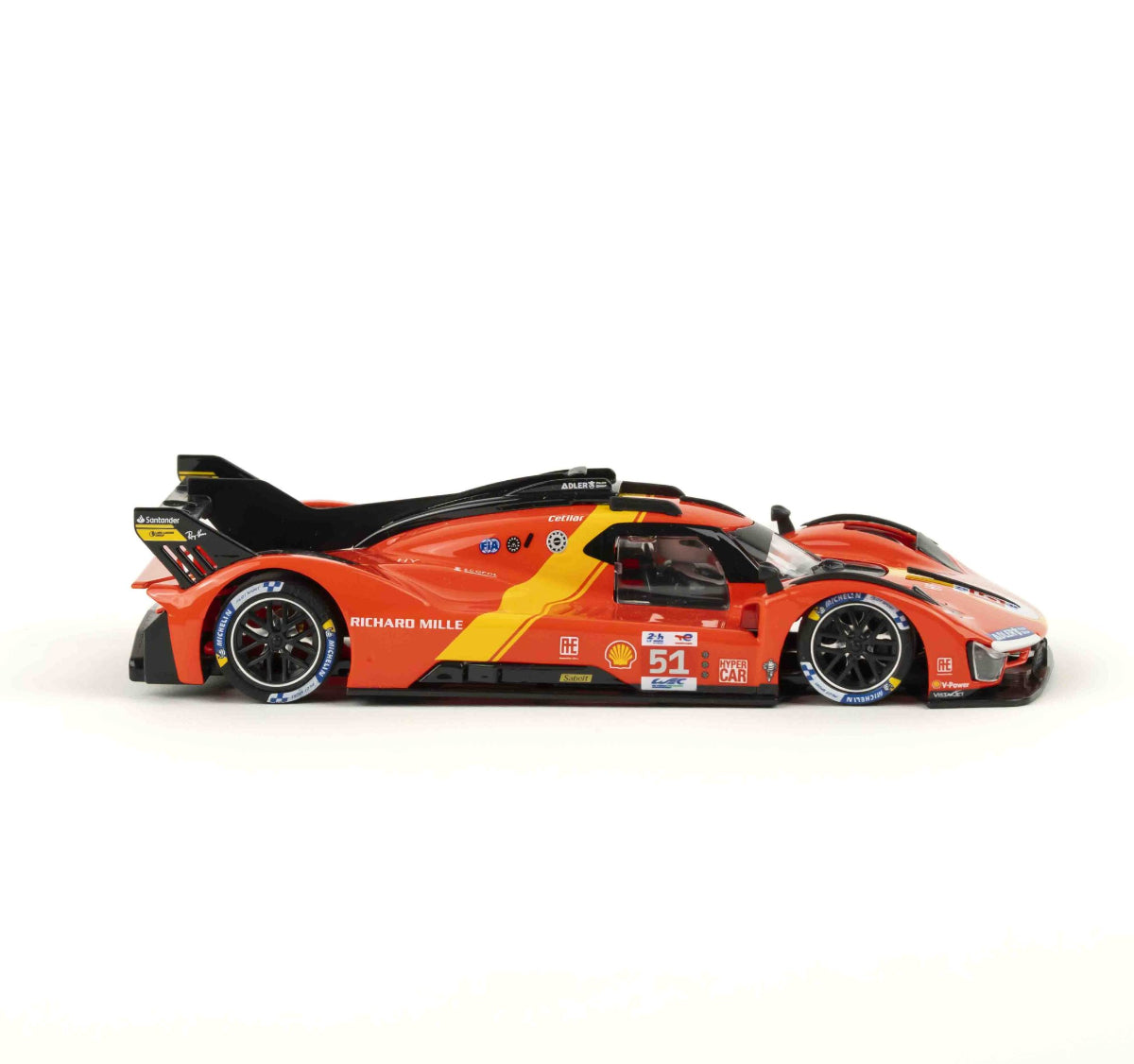 NSR Hypercar Red #51 Le Mans 2024 1/32 Slot Car NSR0649 0649