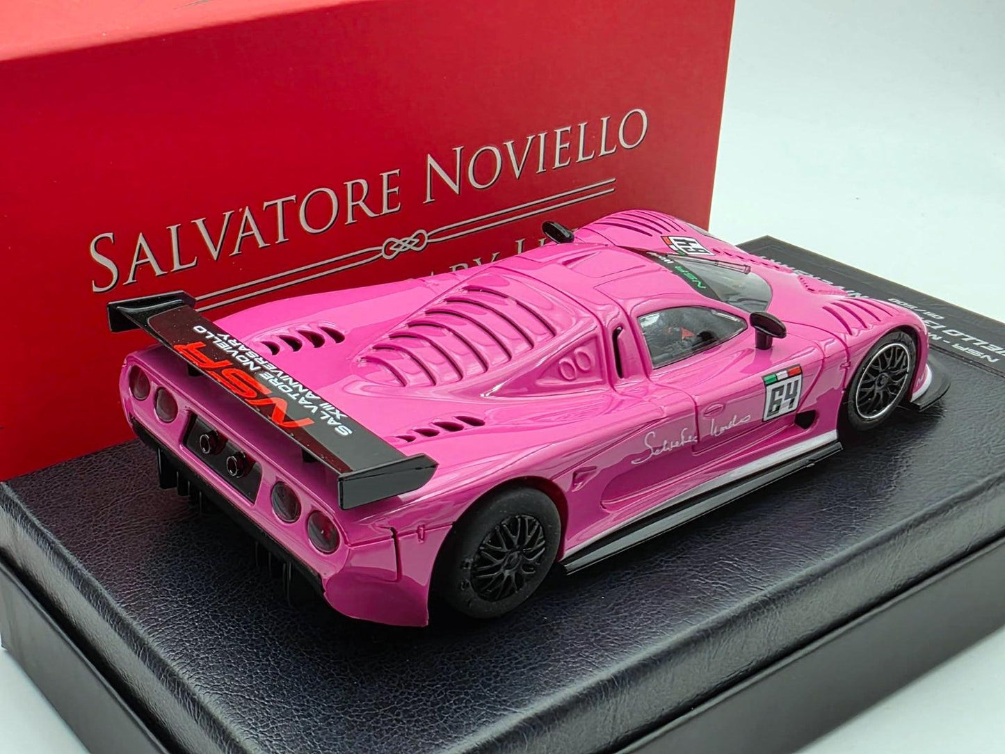 NSR Mosler MT900R Salvatore Noviello 13th Anniversary 1/32 Slot Car Anglewinder.