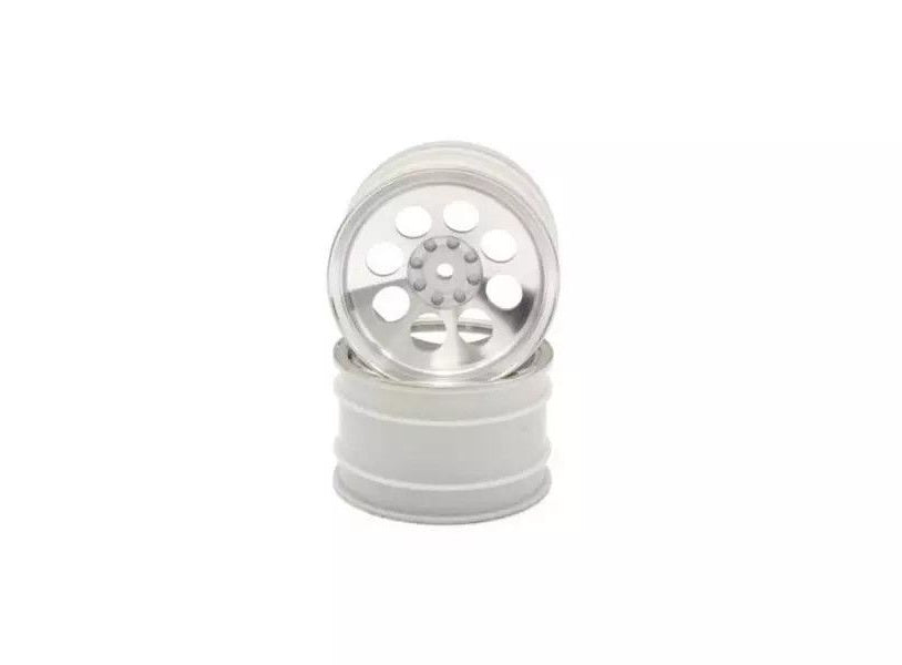 Kyosho OTH245SCC 8 Hole Wheel 50mm (Satin Chrome/2pcs/OPTIMA)