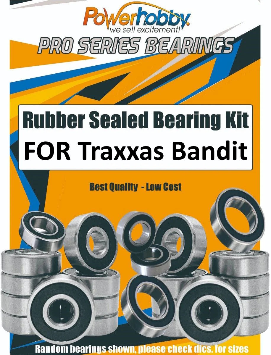 PowerHobby Pro Series Rubber Sealed Bearing FOR Traxxas Bandit