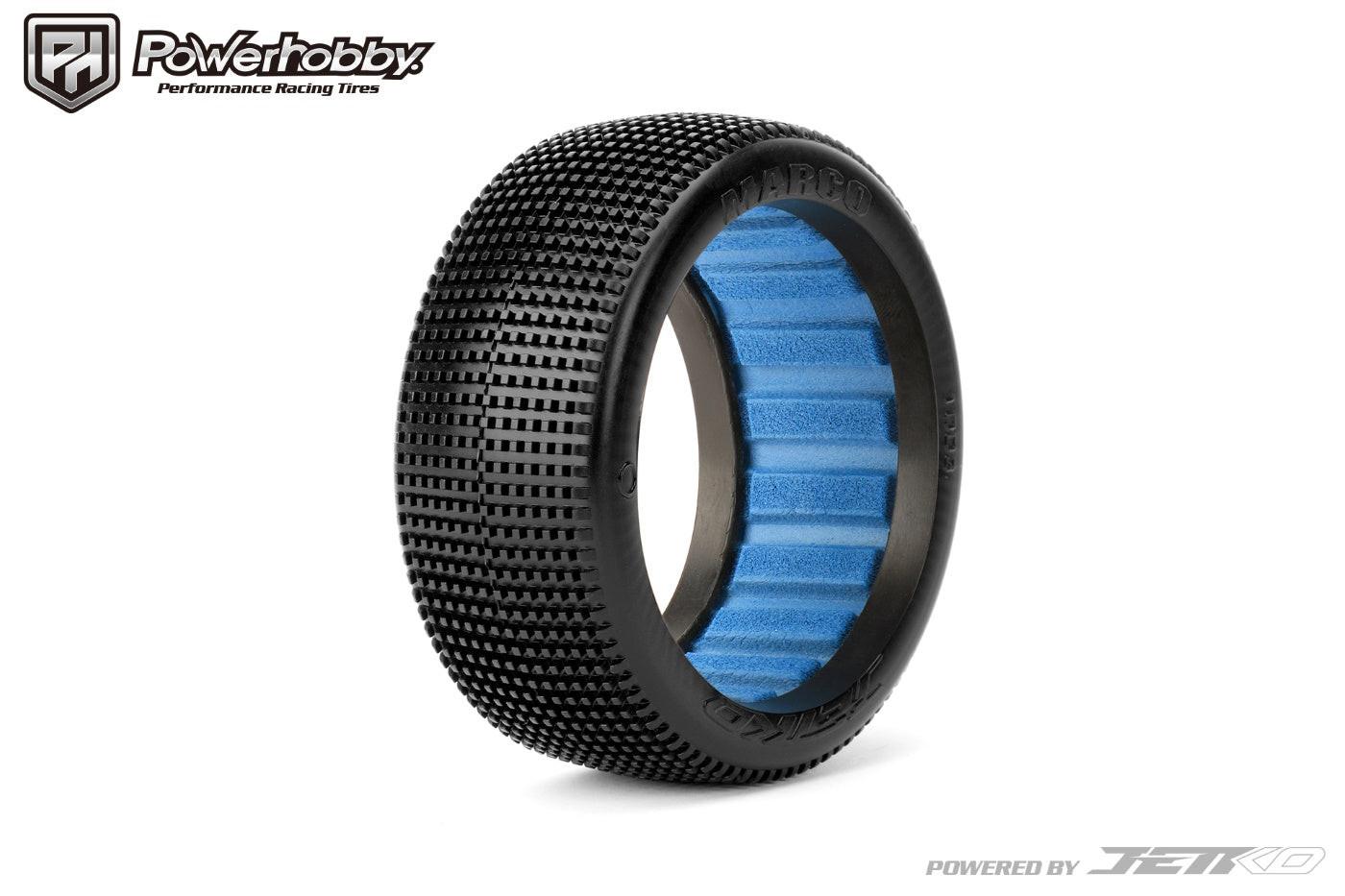 Powerhobby Marco 1/8 Buggy Tires (2) Ultra Soft - PowerHobby