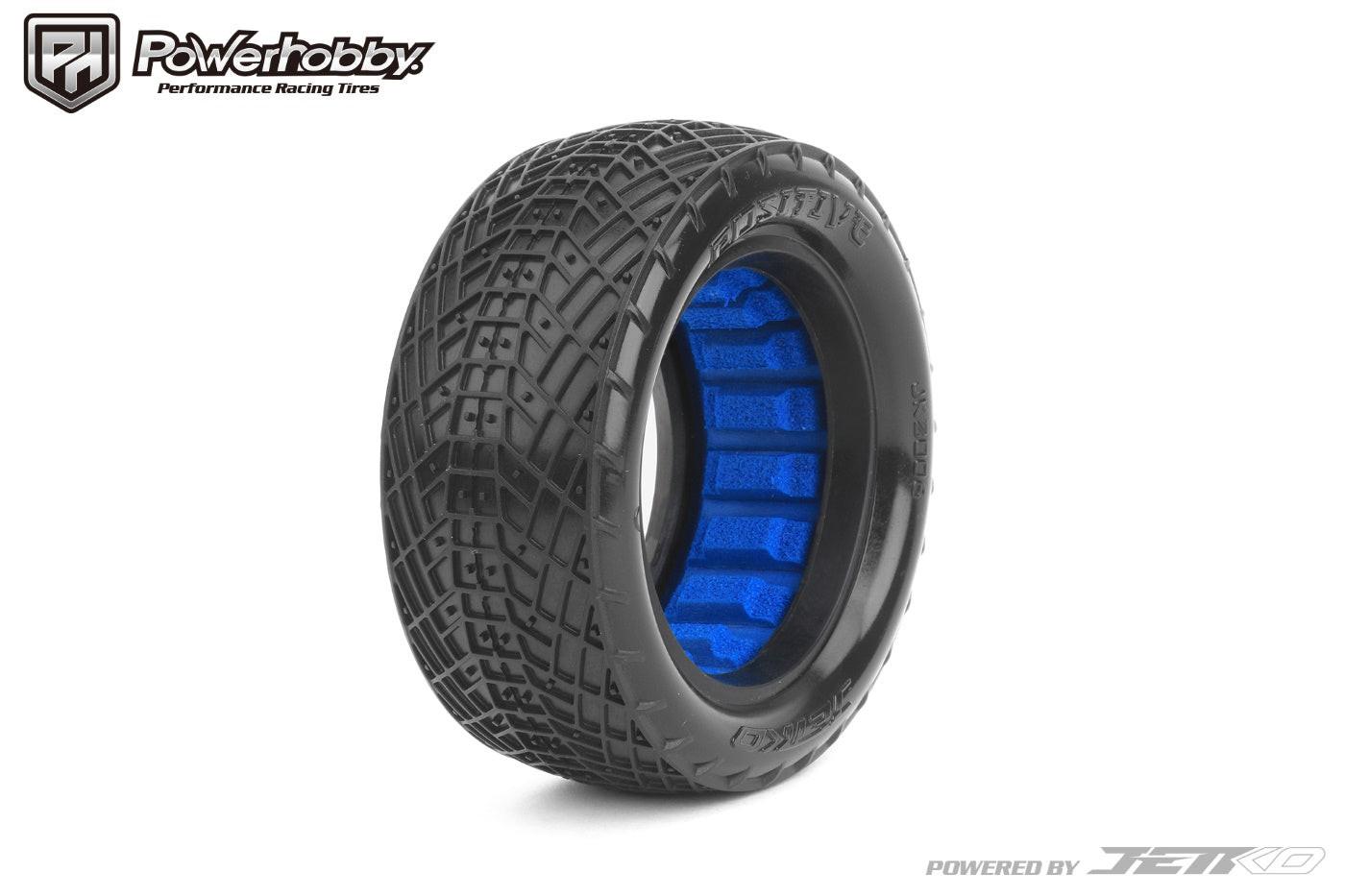 Powerhobby Positive 1/10 4WD Buggy Front Clay Tires Medium Soft - PowerHobby