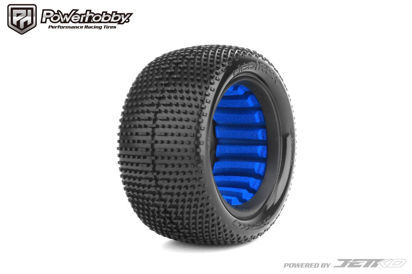 Powerhobby Desirer 1/10 Rear Buggy Clay Tires Medium Soft 2WD / 4WD.
