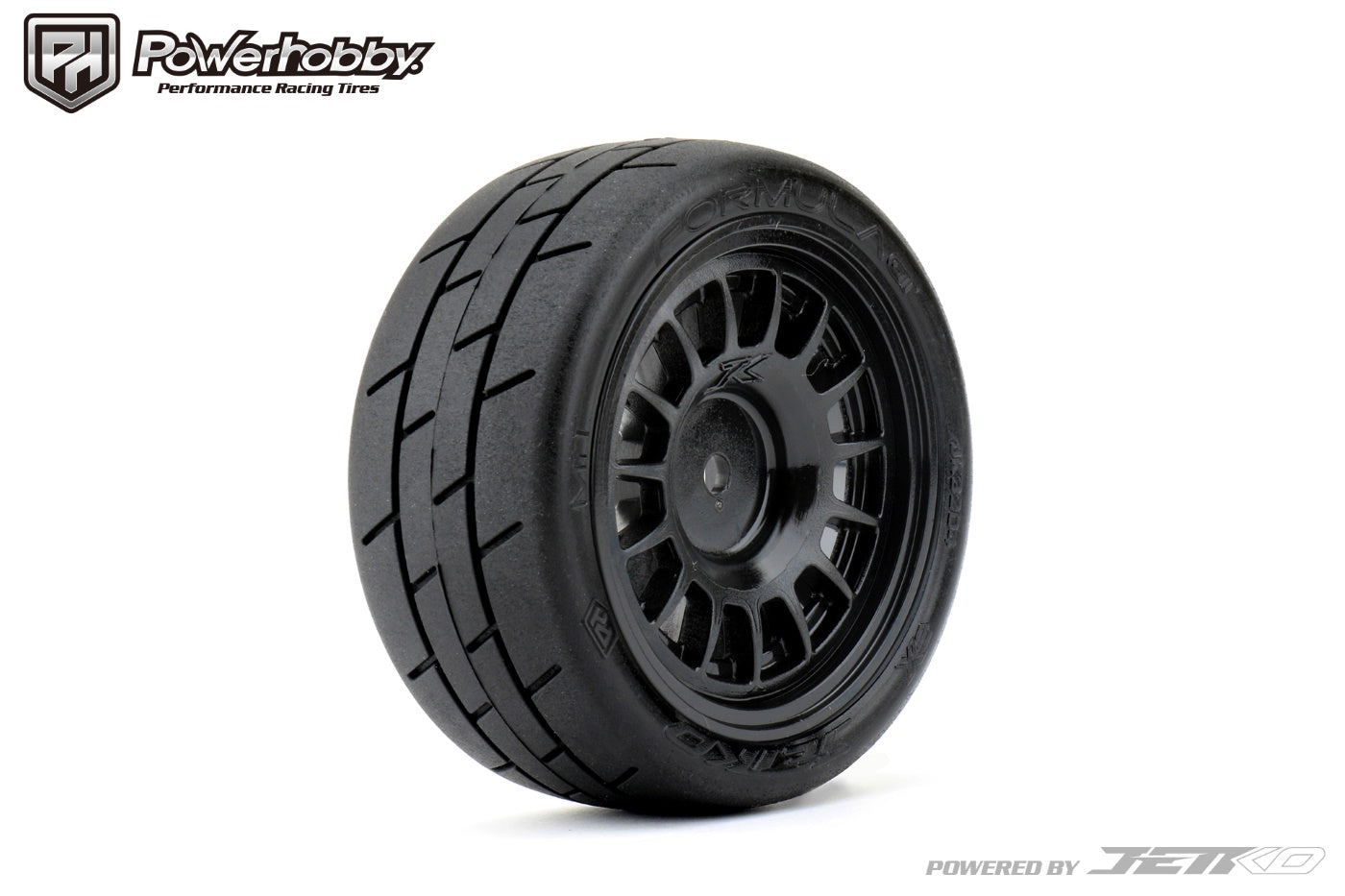 Powerhobby 1/10 Rally Car Formula Mounted Tires / Claw Wheels (4) - PowerHobby