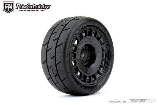 Powerhobby 1/10 Rally Car Formula Mounted Tires / Radial Wheels (4) - PowerHobby