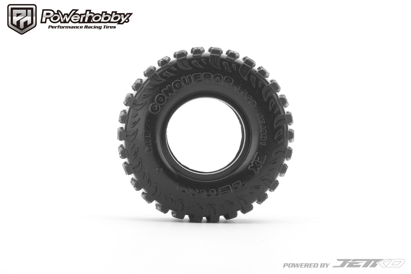 Powerhobby Conqueror 1.0” Micro Crawler Tires 1/24 Rock Crawler Axial SCX24.