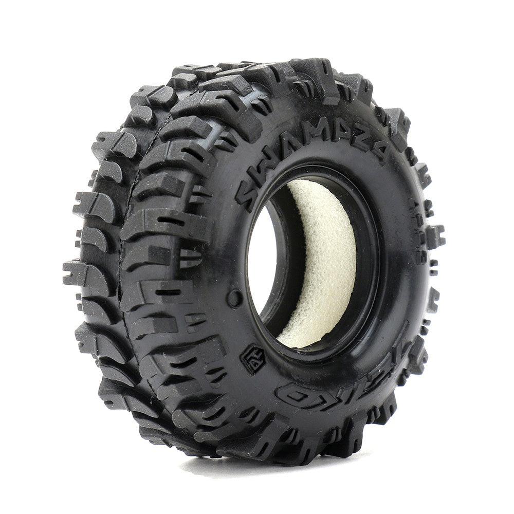 スワンプゾンビーズ Powerhobby Swamp24 1.0” Micro Crawler Tires (2) FOR Traxxas TRX-4M