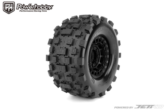 Powerhobby Wasteland 1/5 Belted Tires (2) FOR Traxxas X-Maxx Arrma Losi DBXL-E - PowerHobby