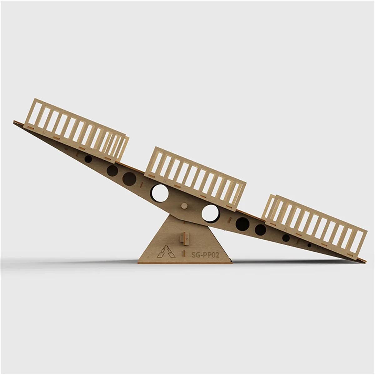 High Density RC Crawler Wood Small Tilting Bridge 1/24 1/18 - PowerHobby
