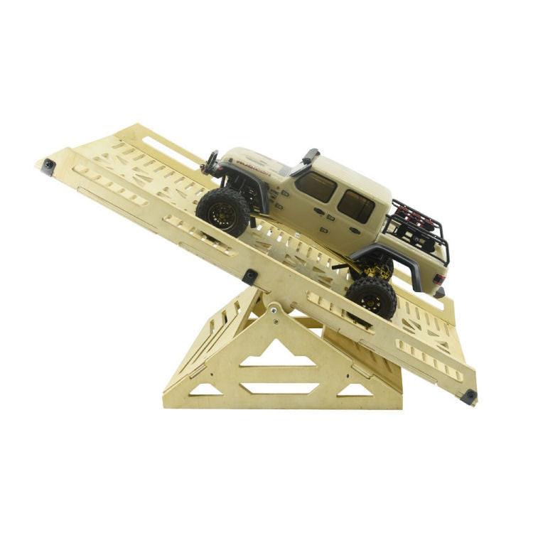 High Density RC Crawler Wood Trail Tilting Bridge (C Style) 1/24 1/18 - PowerHobby