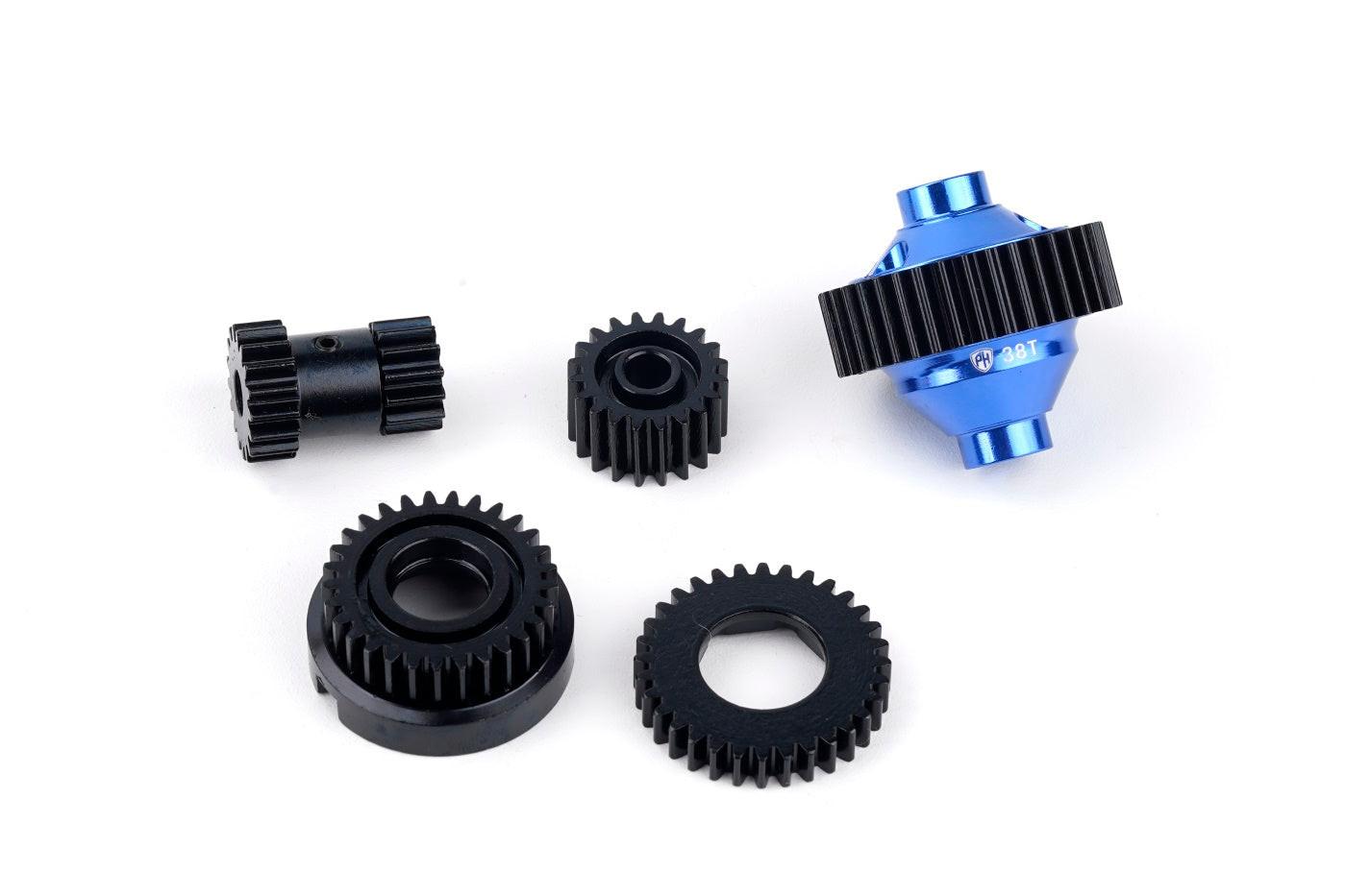 Powerhobby Hardened Steel 2 Speed Gear Set FOR Traxxas Jato 2.5 / 3.3 - PowerHobby