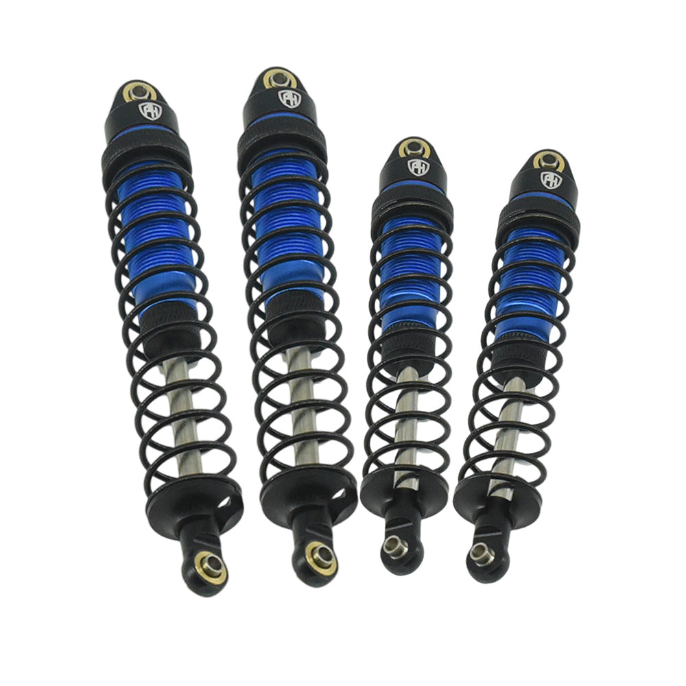 Powerhobby Aluminum Shocks (4) Arrma 3s Seton / Big Rock / Granite / Typhon Blue - PowerHobby