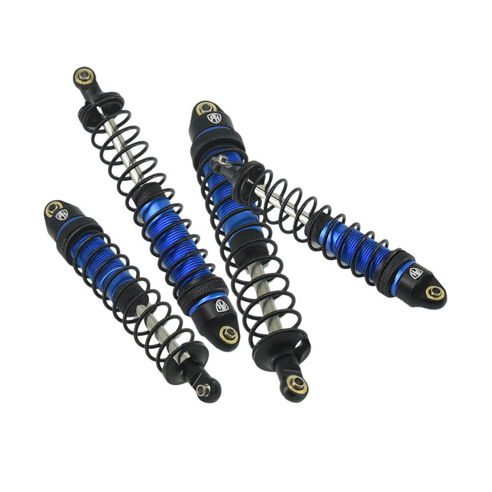 Powerhobby Aluminum Shocks (4) Arrma 3s Seton / Big Rock / Granite / Typhon Blue - PowerHobby