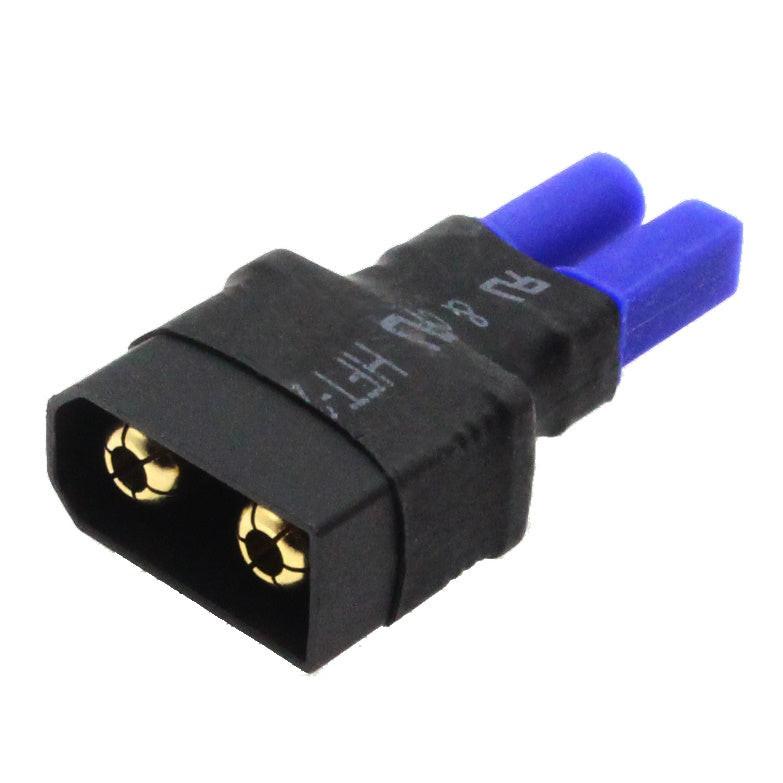 Powerhobby EC5 Female to QS8 Male Plug Battery Adapter - PowerHobby