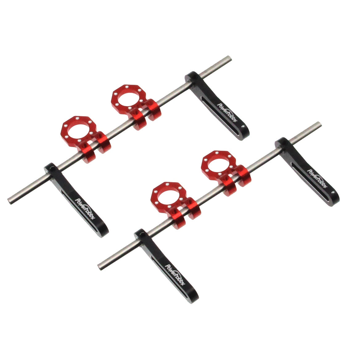 Powerhobby Aluminum Adjustable Front Rear Fairlead Bumpers 1/10 Rock Crawler - PowerHobby