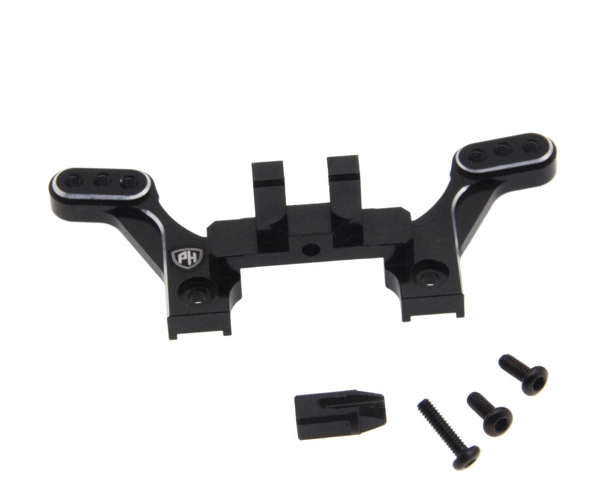 Powerhobby Aluminum Rear Shock Tower Black Kyosho Mini-Z MB-010 - PowerHobby