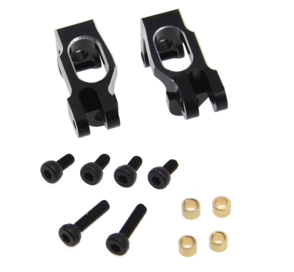 Powerhobby Aluminum Front C-Hub Black Kyosho Mini-Z MB-010 - PowerHobby