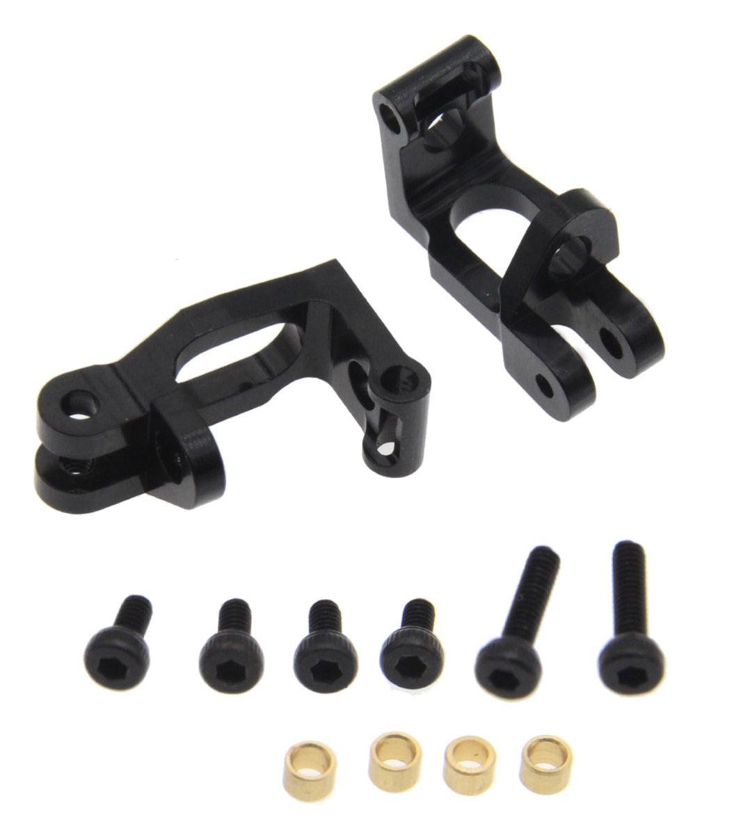 Powerhobby Aluminum Front C-Hub Black Kyosho Mini-Z MB-010 - PowerHobby