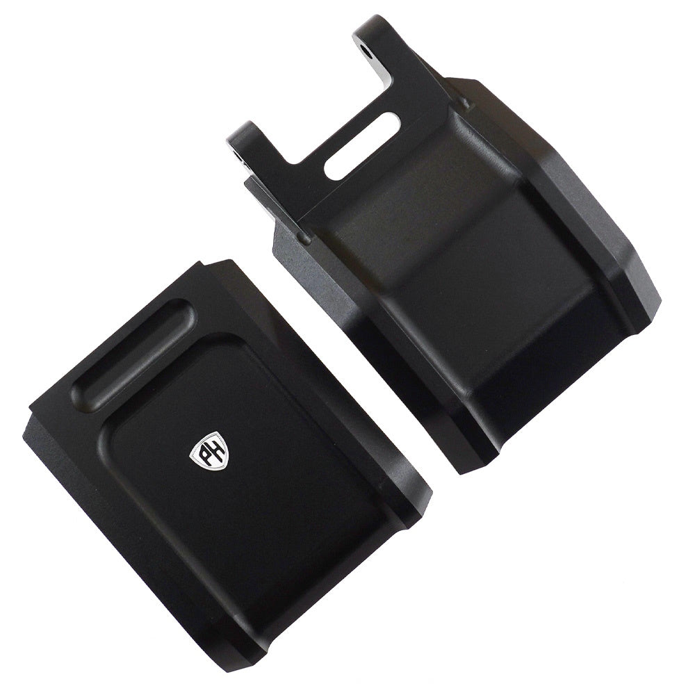 Powerhobby Aluminum Anti Skid Mount Set Black Losi Promoto MX