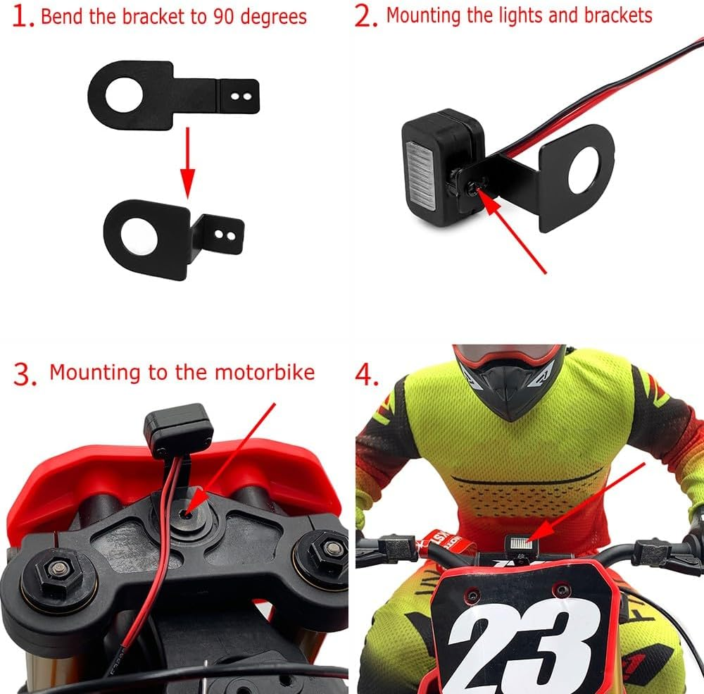 Powerhobby Losi Promoto Motorcycle LED Light Kit