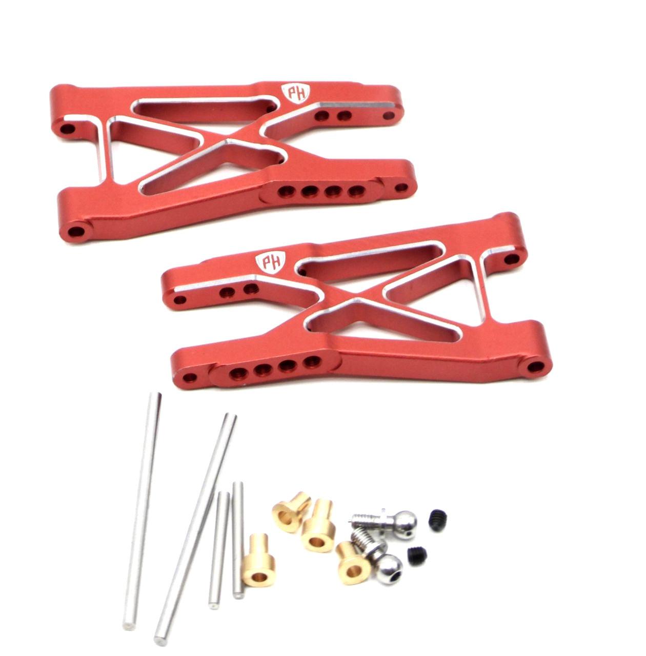 Powerhobby Aluminum Rear Lower Arms Red MST RMX 2.5 | PowerHobby