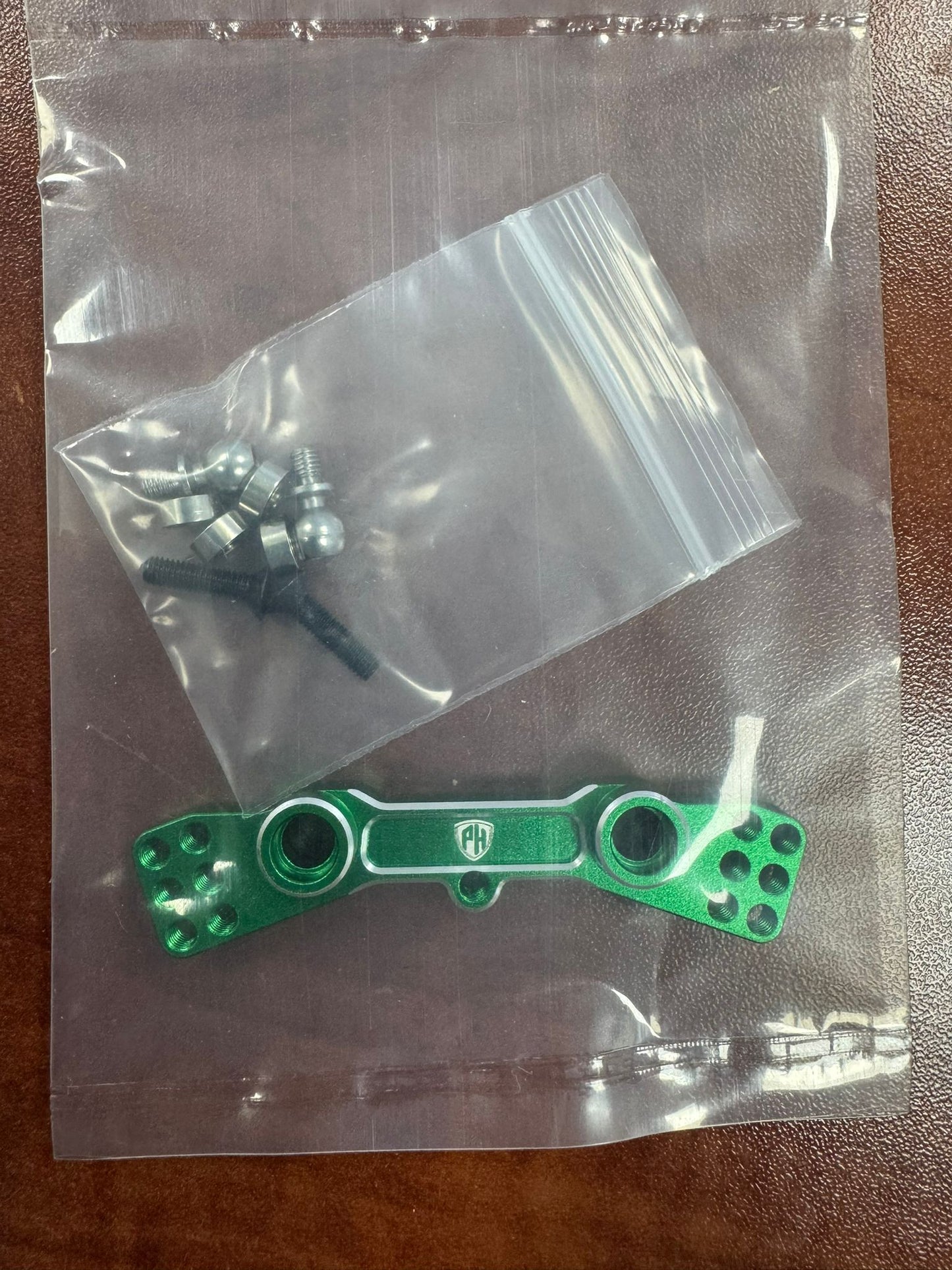 Powerhobby Aluminum Steering Arm Green MST RMX 2.5