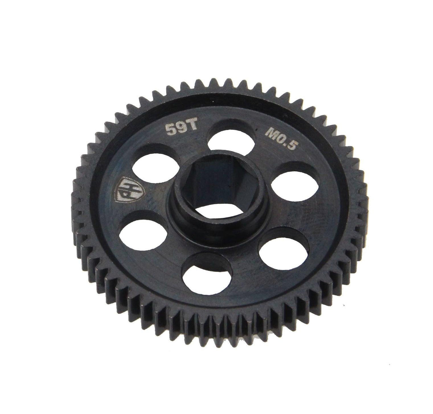 Powerhobby CNC Steel Main Spur Gear 0.5 module 59T: Arrma Granite / Mojave GROM