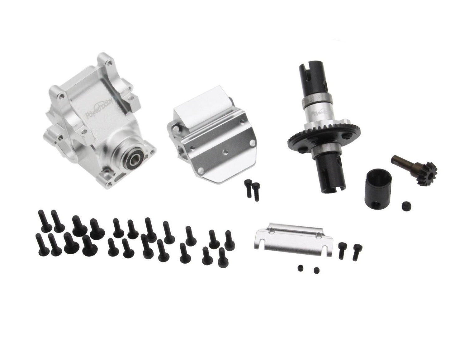 Powerhobby 42T Differential & 15T Main Gear W Aluminum Gearbox + Cover Arrma 6S