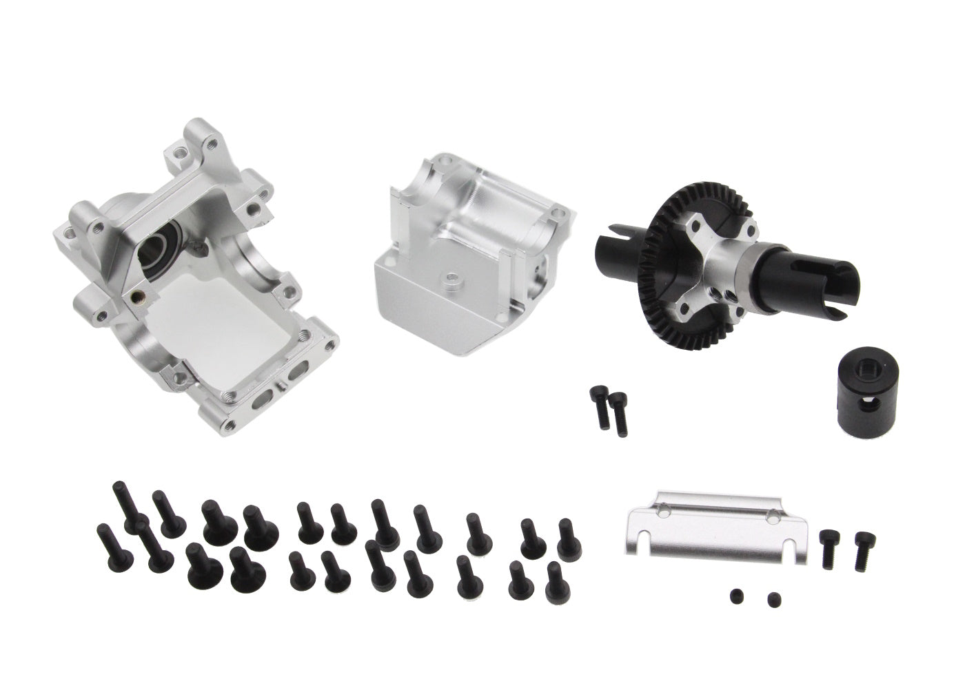 Powerhobby 42T Differential & 15T Main Gear W Aluminum Gearbox + Cover Arrma 6S