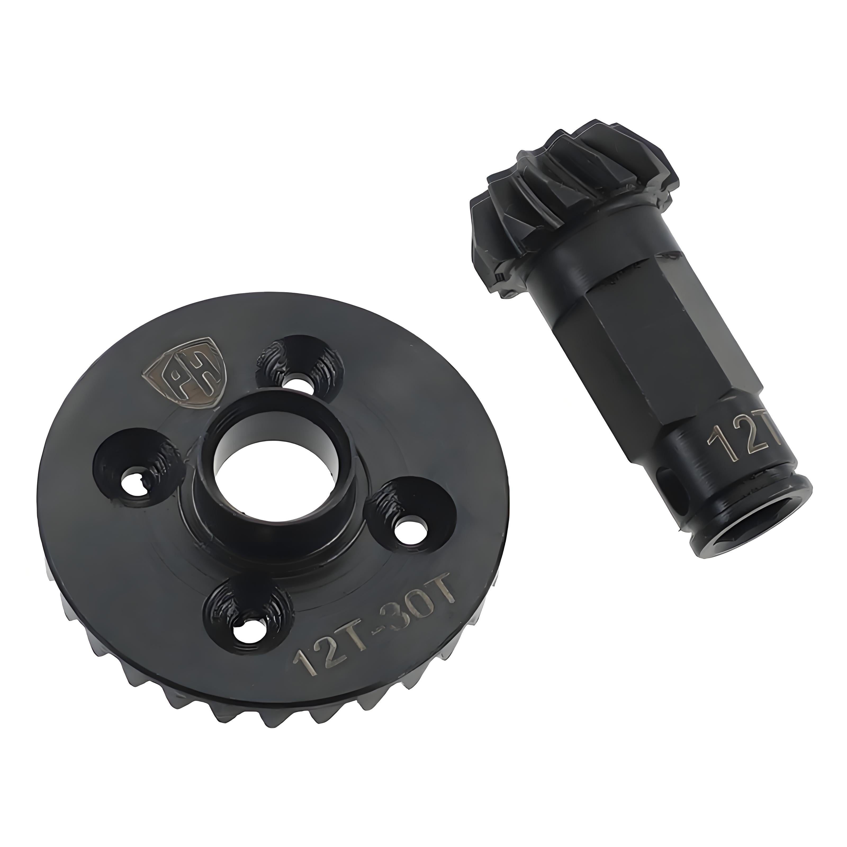arrma pinion gear Powerhobby Hi Torque 30/12T Steel Helical Diff Ring / Pinion Gear Rear Arrma Grom Mojave / Granite / Typhon