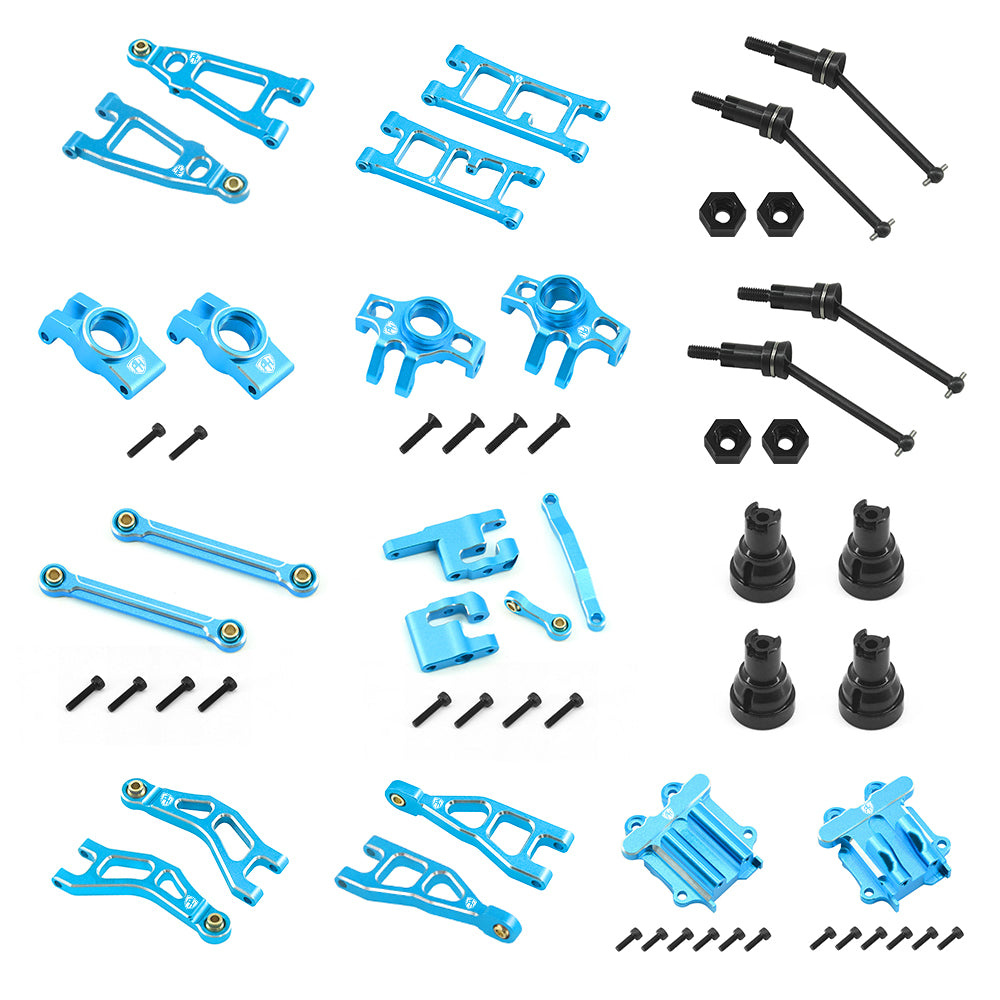 Powerhobby Aluminum Upgrade Conversion Kit Blue Arrma Mojave Grom