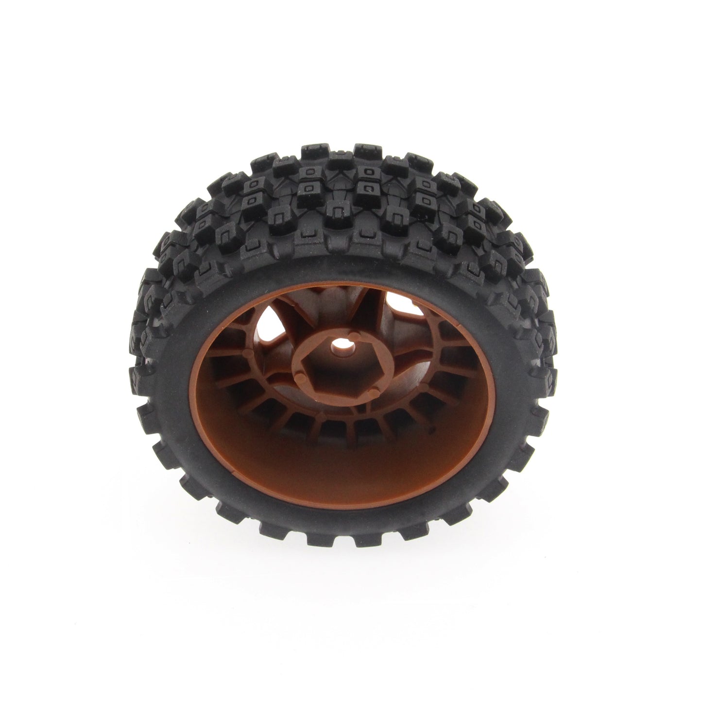 Mounted Tires / Wheels (4) Arrma Typhon Grom Brown